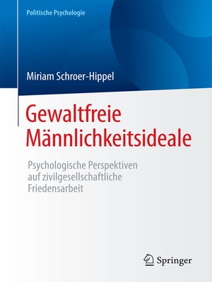 cover image of Gewaltfreie Männlichkeitsideale
